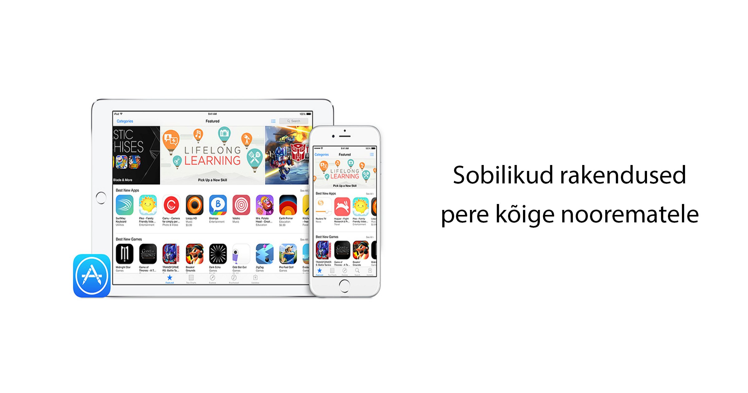 Mobipunkt Apple Ipad mängud lastele