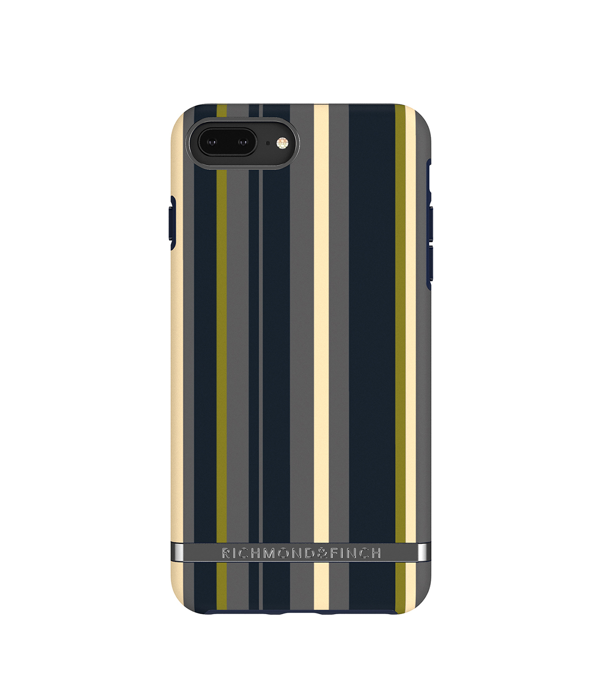 7 / 8 Plus · Richmond & Finch Navy Stripes kaitsekest – Mobipunkt