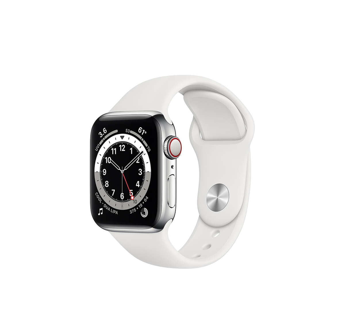 Watch Series 6 GPS Cellular 44mm 44mm Silver Stainless Steel