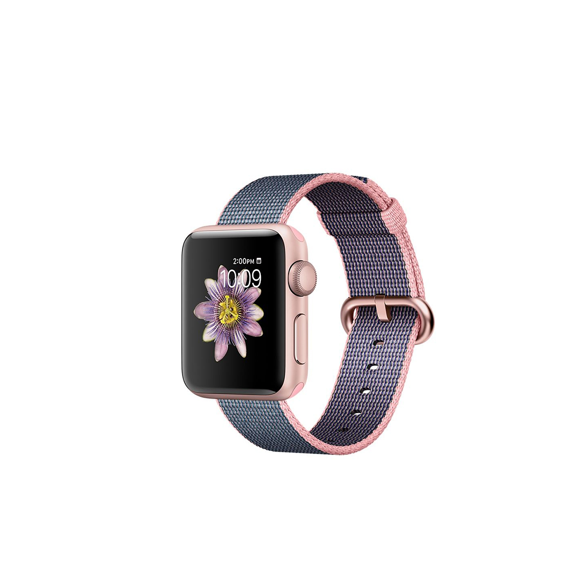 Apple watch se розовые. Эппл вотч с розовым ремешком. Эпл вотч розовое золото. Ремешок Apple 42mm Midnight Blue Woven nylon. Ремешки для розовых эпл вотч.